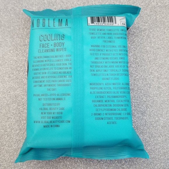 Men's Face & Body Cleansing Wipes - Picture 3 of 7